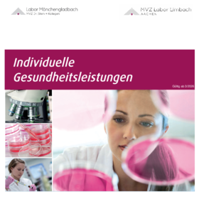 IGeL GoÄ 1,15 Preisliste